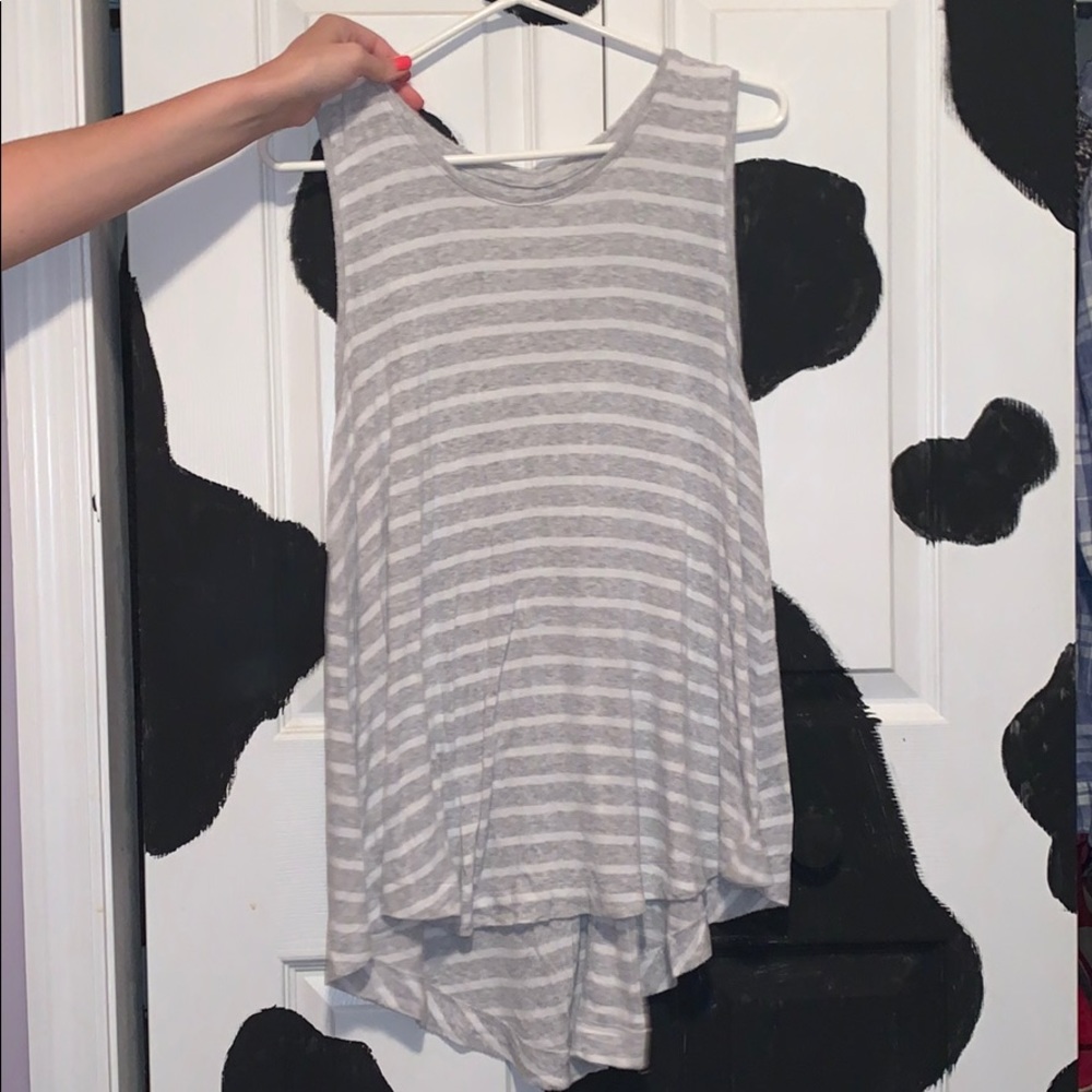 cute striped tank top